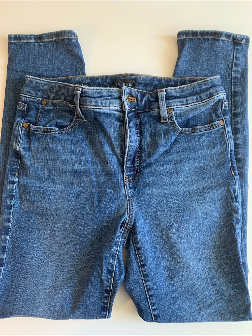 Talbots Women's Medium Blue Skinny Jeans